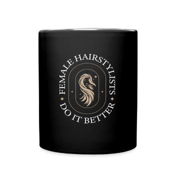 Coiffeur Coiffeur Coiffeur - Mug uni - noir - Devant