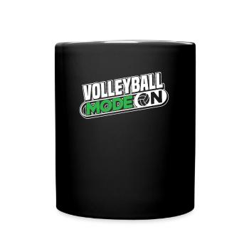 Volleyball Volleyball Player Volleyball Mama - Mug uni - noir - Devant