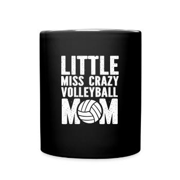 Volleyball Volleyball Player Volleyball Mama - Mug uni - noir - Devant