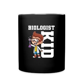Biology Biologist Children Biology - Full Colour Mug - black - Front