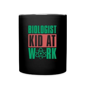 Biology Biologist Children Biology - Full Colour Mug - black - Front