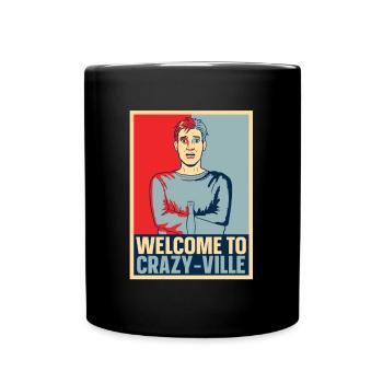 Infirmier - Mug uni - noir - Devant