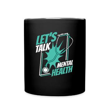 Infirmier - Mug uni - noir - Devant