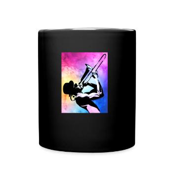 Spielmannszug Trombone Bunt - Mug uni - noir - Devant
