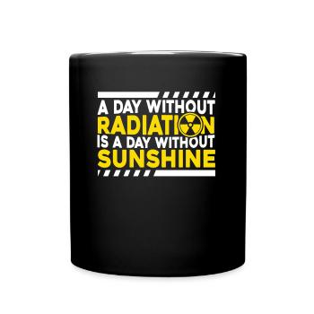 Physics Phyiker Nuclear Physics - Full Colour Mug - black - Front