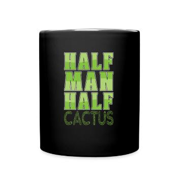 Cactus Garden Drôle - Mug uni - noir - Devant