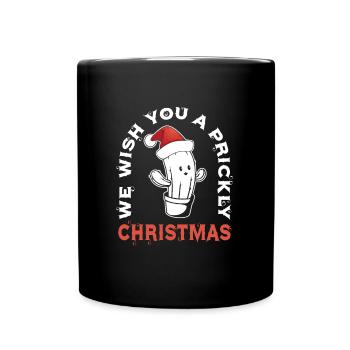 Jardin de cactus - Mug uni - noir - Devant