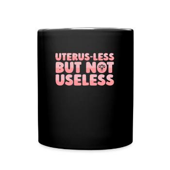 Hysterektomie Komisch - Tasse einfarbig - Schwarz - Vorne