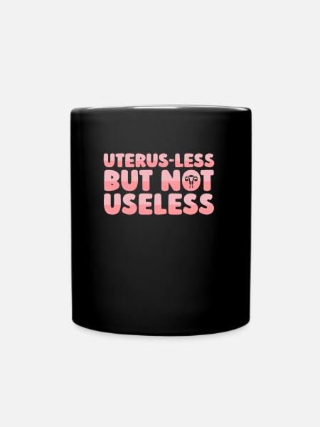 Hysterektomie Komisch - Tasse einfarbig - Schwarz