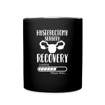 Hysterectomy Surgery - Full Colour Mug - black - Front
