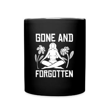 Hysterektomie Hysterektomie - Tasse einfarbig - Schwarz - Vorne