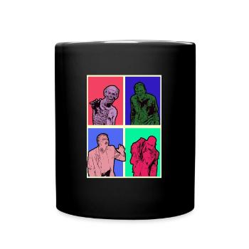Zombie Halloween - Full Colour Mug - black - Front