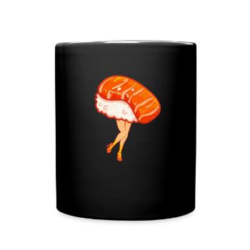 Sushi - Mug uni - noir - Devant