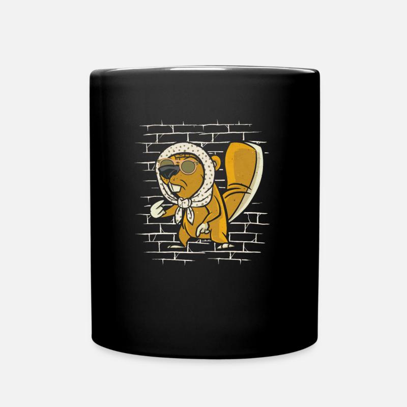Castor - Mug uni - noir