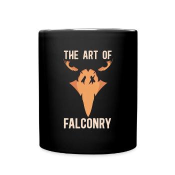 Fauconnerie L’art des oiseaux de proie Chasse Fauconnier - Mug uni - noir - Devant