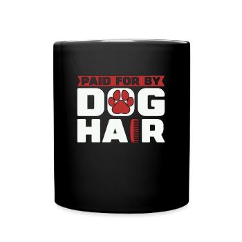 Toiletteur d’animaux de compagnie payé par le toiletteur styliste d’animaux à fourrure - Mug uni - noir - Devant