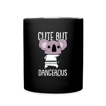 Taekwondo Koala Taekwondo Mama - Full Colour Mug - black - Front