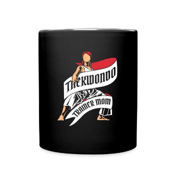 Taekwondo Mama - Mug uni - noir - Devant