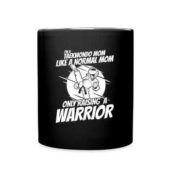 Taekwondo Mama - Mug uni - noir - Devant