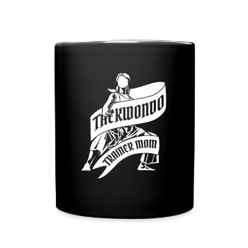 Taekwondo Mama - Mug uni - noir - Devant