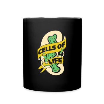 Biology Biologist Cells Molecular Biologist - Full Colour Mug - black - Front