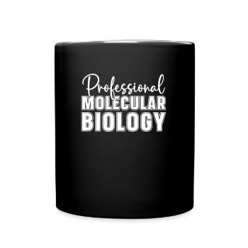 Biology Biologist Molecular biologist - Full Colour Mug - black - Front