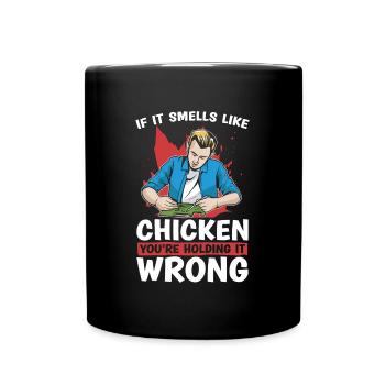 Ham Radio If It Smells Like Antenna Radio Operator - Full Colour Mug - black - Front