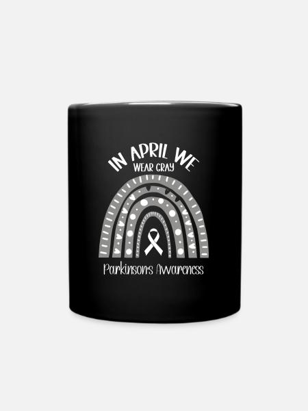Parkinson Bewusstseinsmonat Parkinson Krankheit - Tasse einfarbig - Schwarz