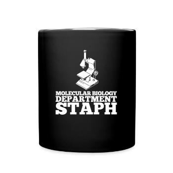 Biologiste Biologiste Microscope Biologiste moléculaire - Mug uni - noir - Devant