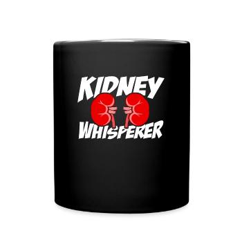 Dialysis Technician Kidney Whisperer Nephrologist - Full Colour Mug - black - Front