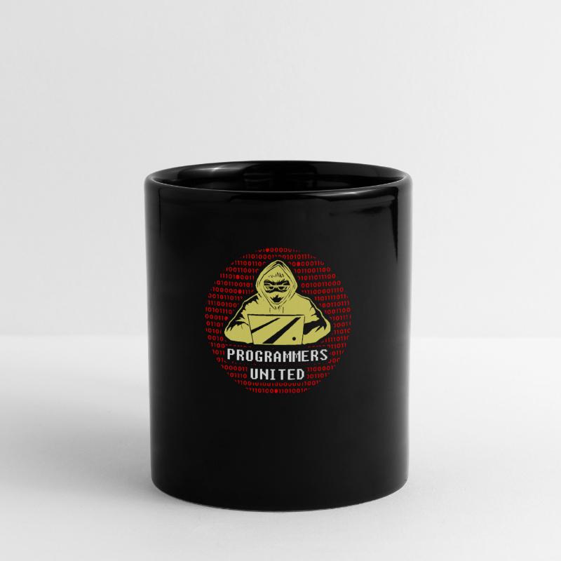 Entwickler Coder Programmierer Vereinigt Coding Tasse einfarbig