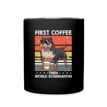 American Bully Coffee - Mug uni - noir - Devant