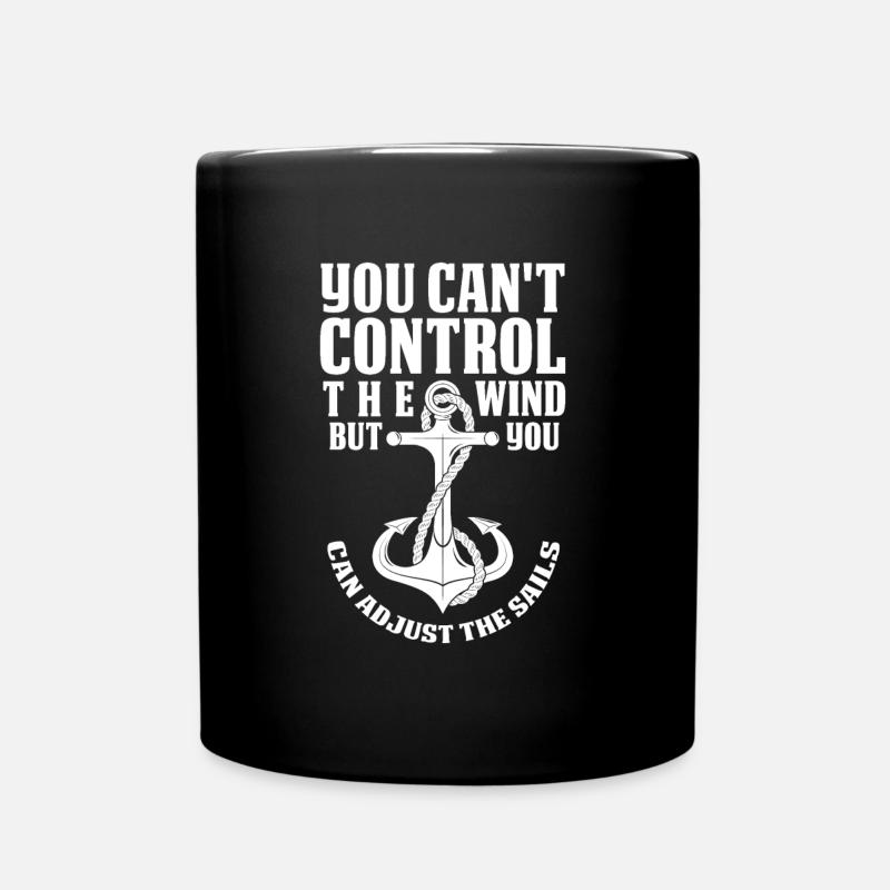 Voilier Voilier Ancre - Mug uni - noir