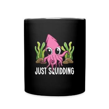 La biologie marine vient de calper un biologiste sous-marin - Mug uni - noir - Devant