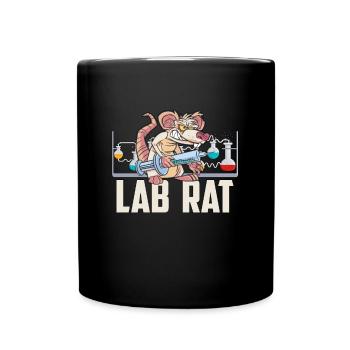 Technicien de laboratoire Laboratoire de science des rats Laboratoire clinique - Mug uni - noir - Devant
