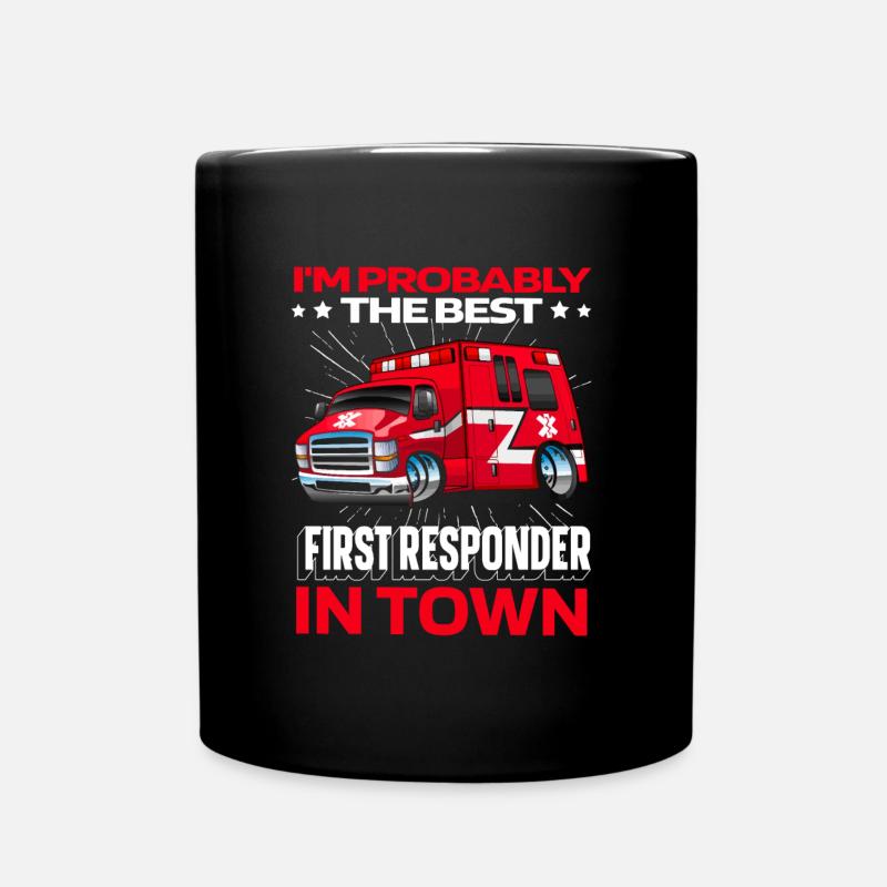 Service ambulancier paramédical - Mug uni - noir