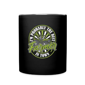 Farmer Farmer - Full Colour Mug - black - Front