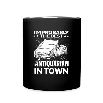 Antiques Antique dealers Books - Full Colour Mug - black - Front