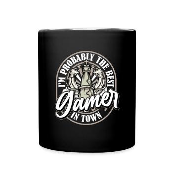 Jeu de société Jeu de société Drôle - Mug uni - noir - Devant