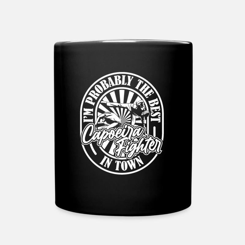 Capoeira Kampftanz - Tasse einfarbig - Schwarz
