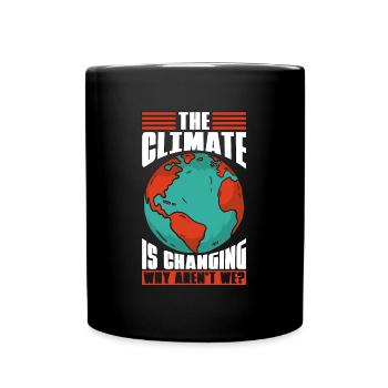 Le changement climatique change la science de l’environnement - Mug uni - noir - Devant