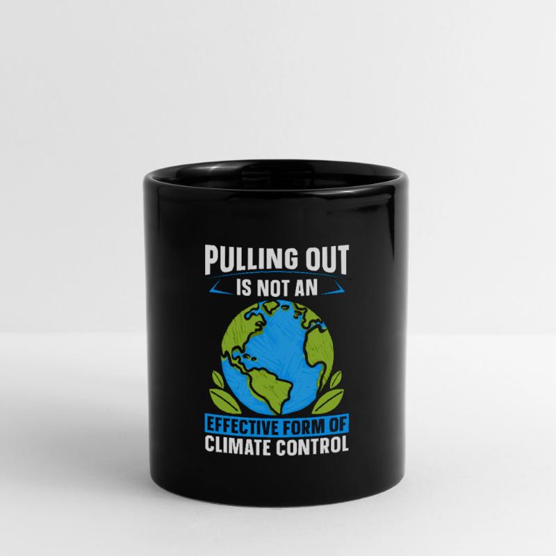 Climate Change Pulling Out Is Not Climate Science Tasse einfarbig