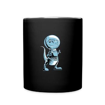 Trex T Rex Dino Dinosaure - Mug uni - noir - Devant