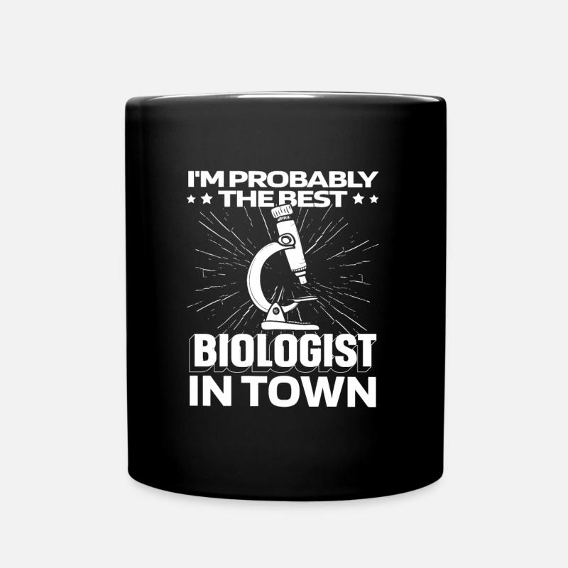 Biologie Biologe Witzig - Tasse einfarbig - Schwarz