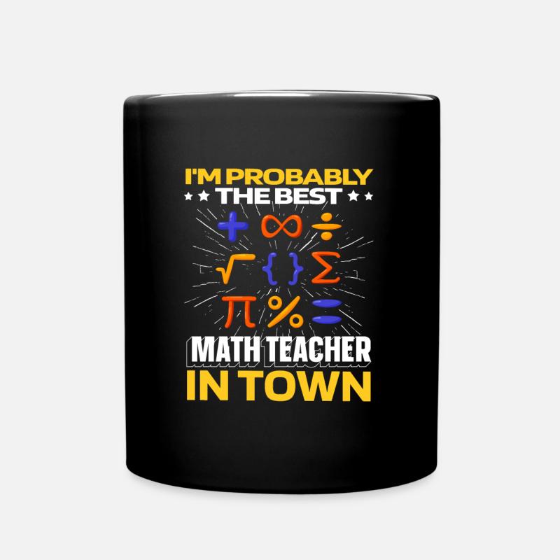 Math Math Drôle - Mug uni - noir