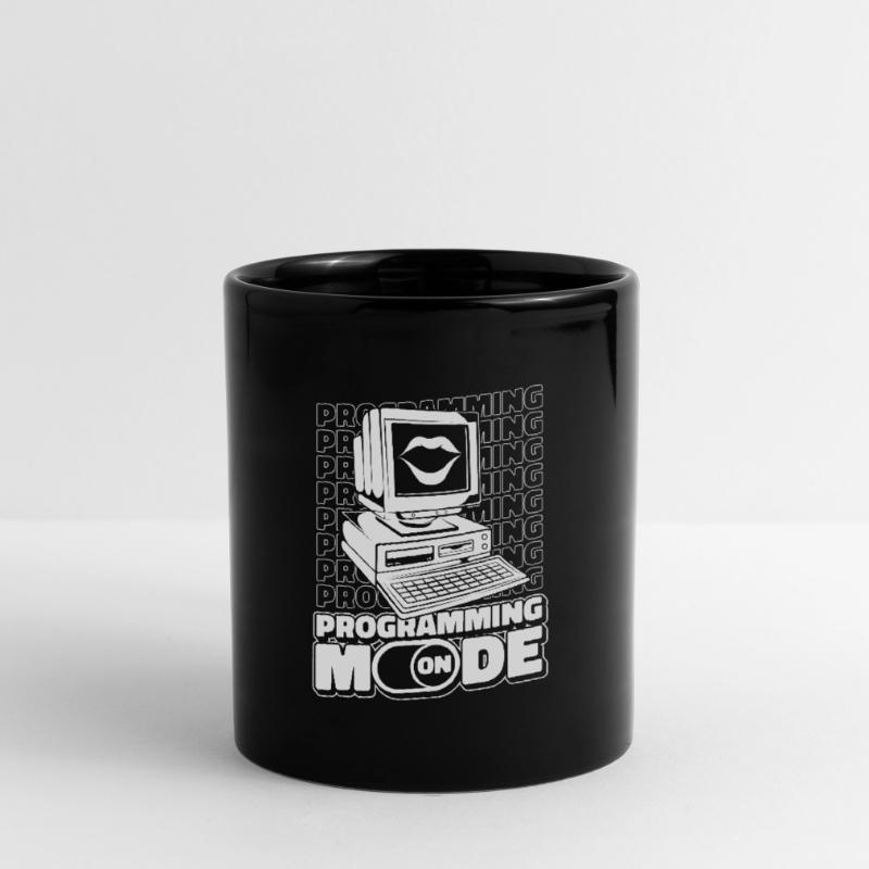 Entwickler Coder Programmierer Modus An Tasse einfarbig