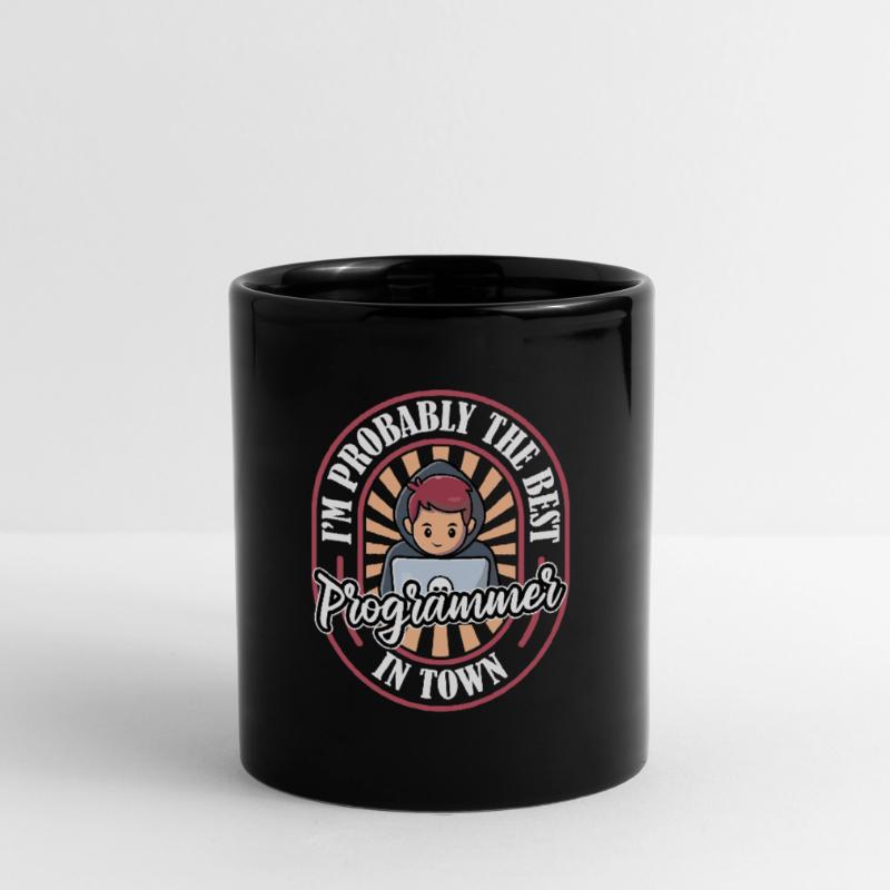 Developer Coder Programmer Funny Full Colour Mug