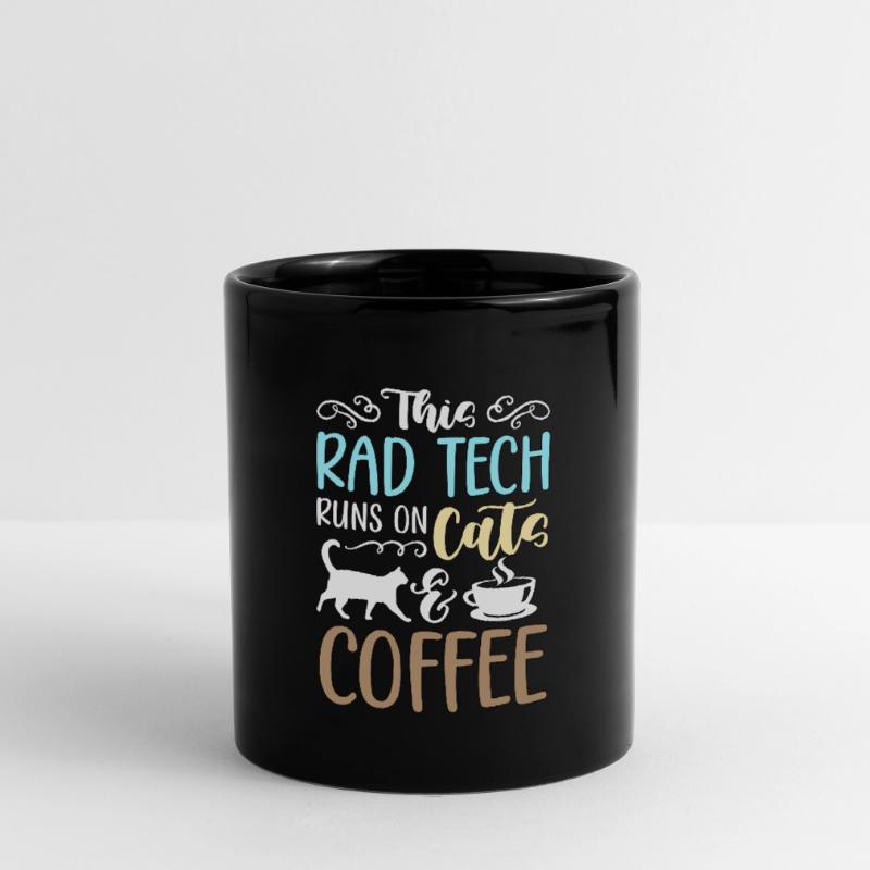X-ray Tech This Rad Tech Runs Skeleton Technician Full Colour Mug