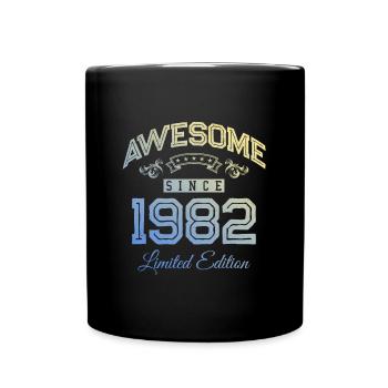 Awesome Since (1982) - Full Colour Mug - black - Front