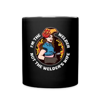 Chez The Welder Welder Gift - Mug uni - noir - Devant